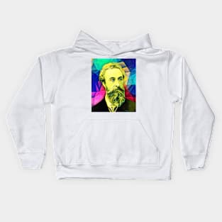 Robert Bulwer Lytton Colourful Portrait | Robert Bulwer Lytton Artwork 7 Kids Hoodie